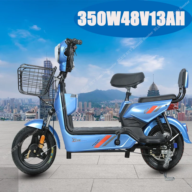 Mobilita Scooter Voliteľné diaľkové ovládanie proti krádeži Kľúč Elektrický dvojkolesový inteligentný elektrický vozidlo 350W48V12AH