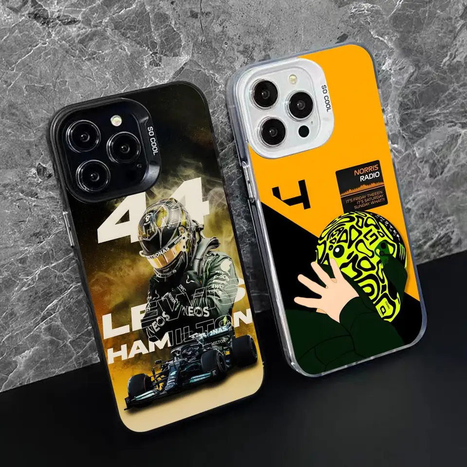 Mobilné závodné puzdro pre pretekársky telefón pre iPhone 16 15 14 13 12 11 x xr xs 8 7 Pro Max Plus farebný priesvitný obal mobilného telefónu smartfónov