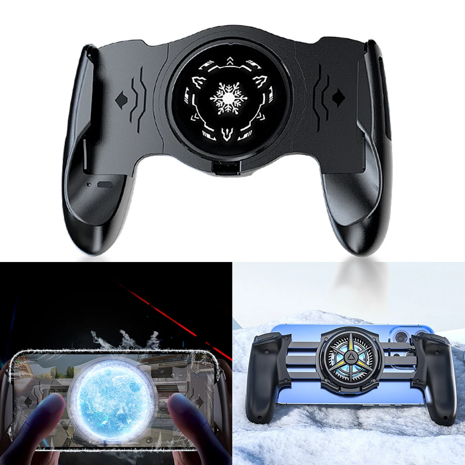 Mobilný herný ovládač s chladiacim ventilátorom sa tiahne až do 174 mm ovládača telefónu Joystick Mobile GamePad pre Android iOS Switch PC
