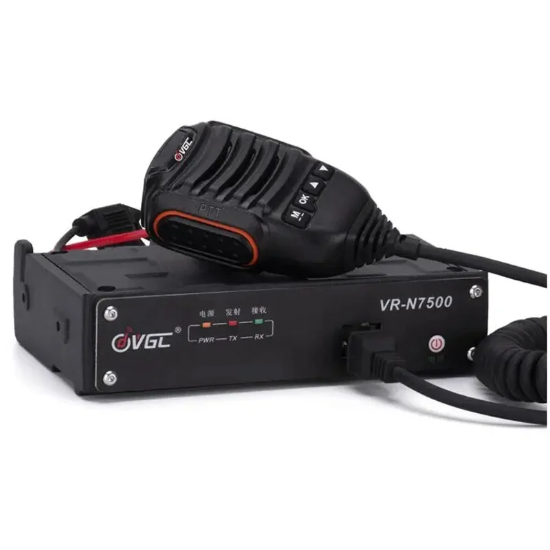 Mobilný transceiver-vero VR-N7500 50W Dual Band s programovaním aplikácií Kompletná súprava