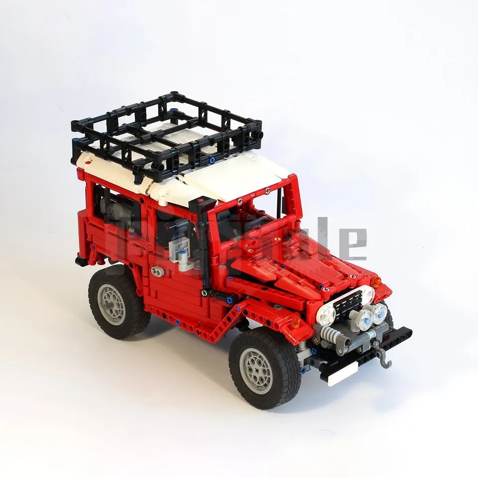 MOC-2770 Land Cruiser FJ40 Hard Top Expedition by RM8 BUNET BLOKOVÝ MODEL SPREDUJÚCE ELEKTRICKÉ HODNOTENIE DETI