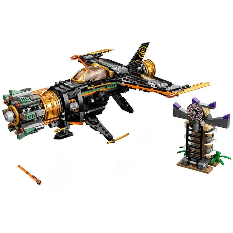MOC 479PCS Boulder BLASTING BUDOVANIE KOMPATIBLE 71736 NINJALINGING SERIES BURGS VZDELÁVACIE DIY HORKY DETI DARKA