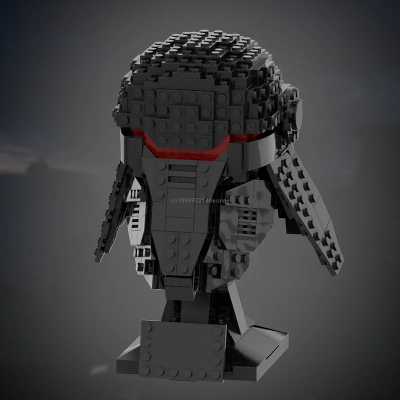 MOC 518ks Fallen Order Second Sister Helmets Star Battle Model Building Blocks Bloky tehly DIY Vzdelávacie hračky pre deti darček pre deti