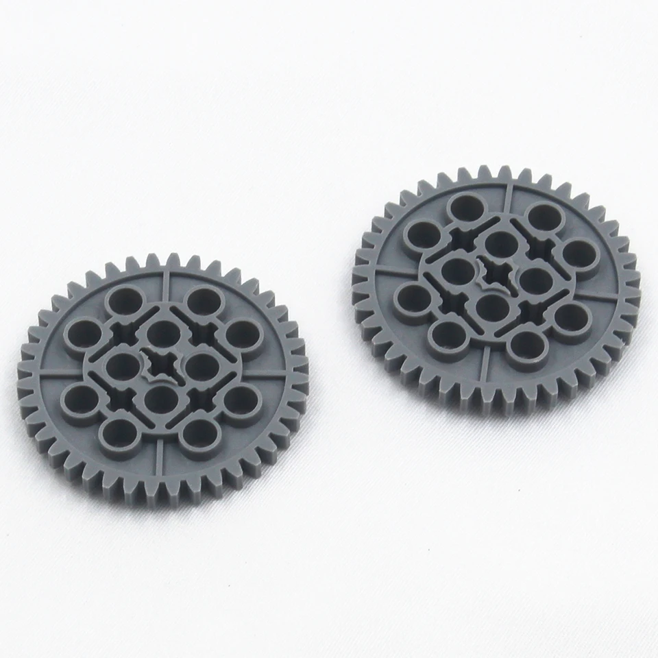 MOC BLAG BLANK Self-Locks Tehning Technické diely 6ks Technické ozubené koleso Z40 Kompatibilné s LEGO 3649 pre detskú hračku