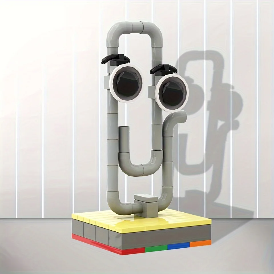 MOC Clippy the Age odhalenie hračiek v stavebníctve, nápady pre domácich majstrov, ozdoby k narodeninám, vianočné darčeky, nostalgia