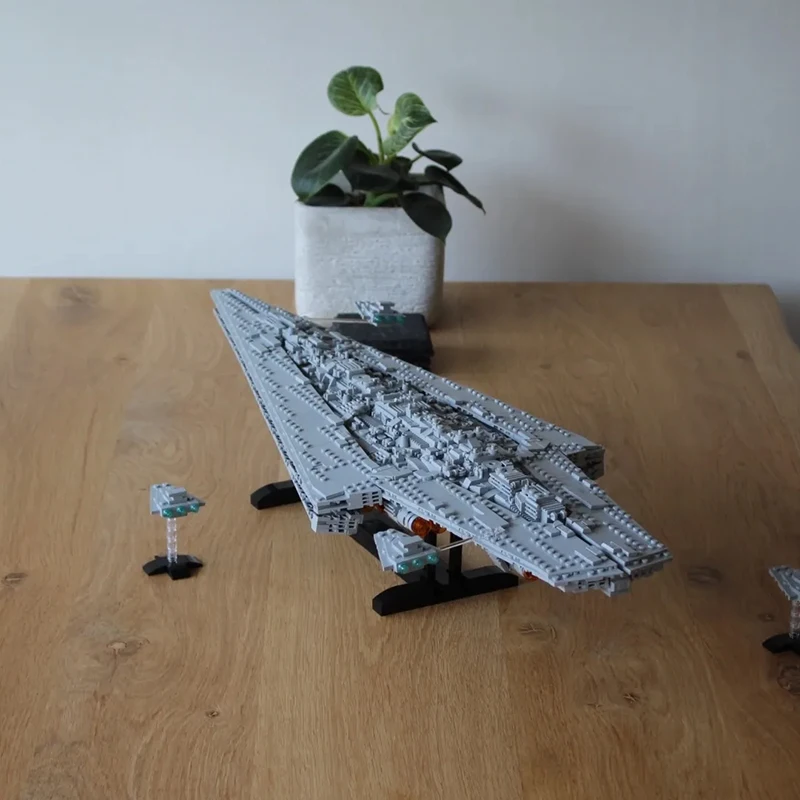 MOC MOC Executor Super Star-Destroyer Model Buiding Kit Block Self-Locking Tehla Detské hračky Hoty Birthday Darčeky