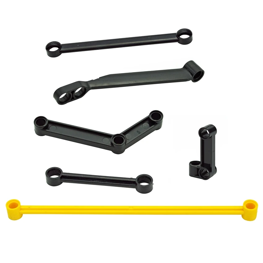 MOC Parts Technické tehly Hard Connection Kompatibilné s 32005 32293 32294 64451 2637 1003 stavebné bloky Link High-Tech Hračky