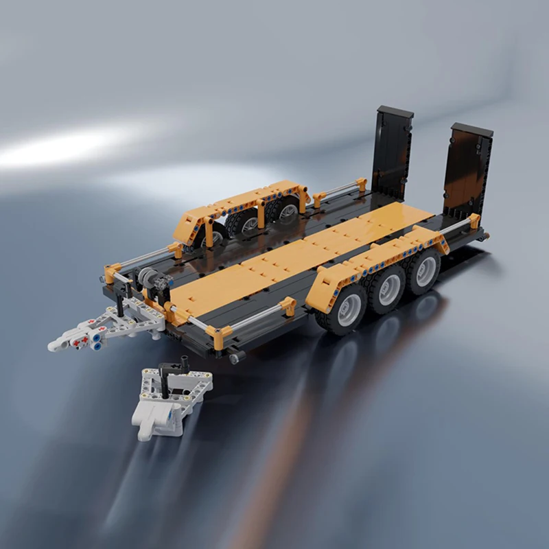 MOC Technical F150 Raptor Car Trailer Model Building Blocks pre 42126 odťahovacích vozidiel