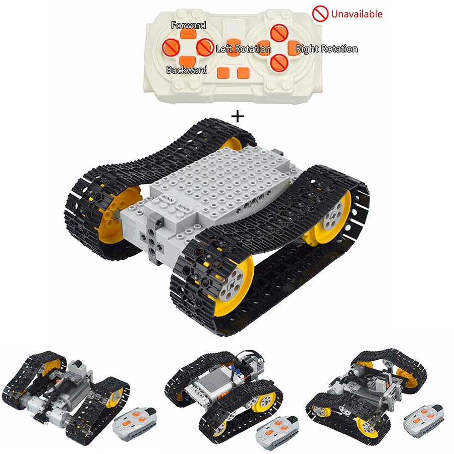 MOC Technical RC Tank Motor s Caterpillar Tank Chain Idea