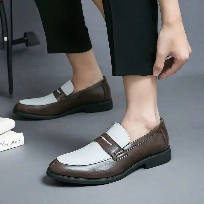 MoCasins Gents Spring Casual Beige Sneakers Men Shoes Brands VIP Sports Original Special Special Ponution Krasofka Krasovka