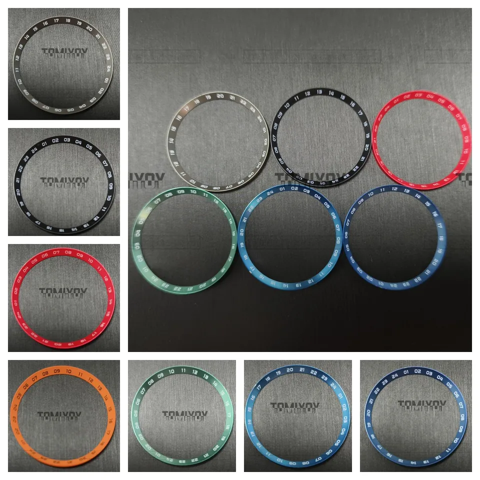 Mod Watch Parts Grey Black Red Green Blue