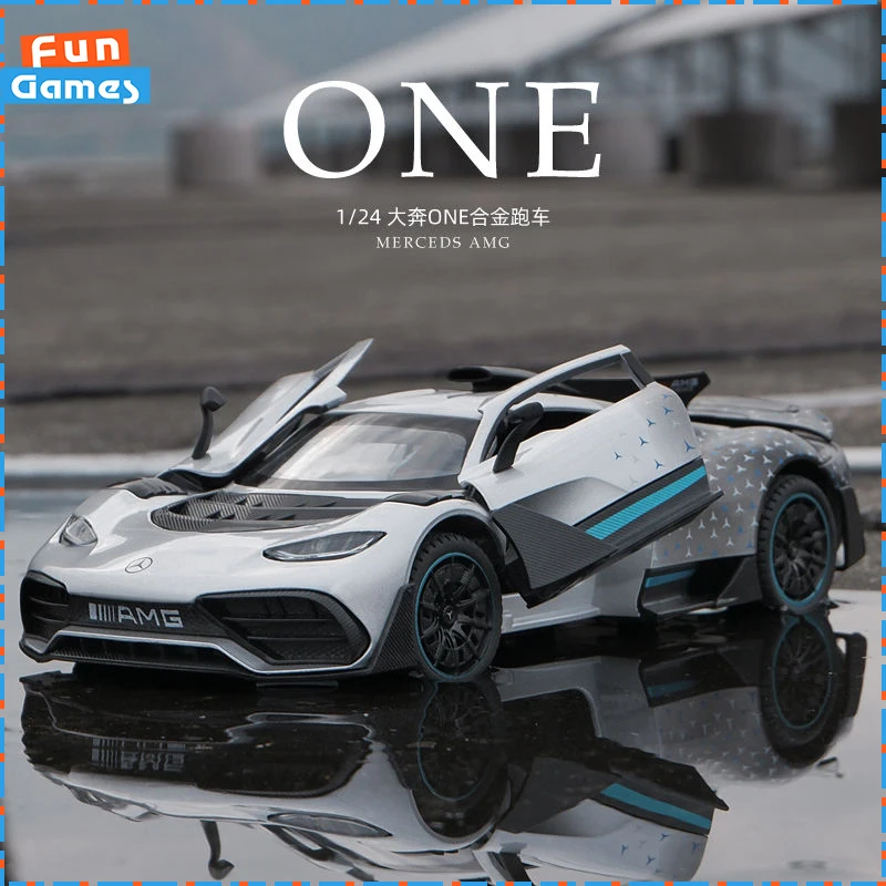 Model AMG ONE CAR Model 1/24 Mercedes Simulation Model pretekársky pretekársky hračkárstvo Ozdobenie