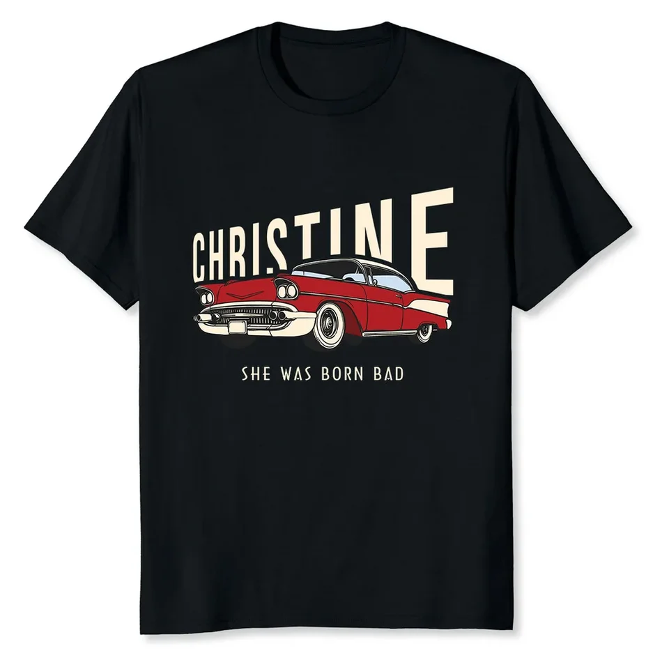 Model Christine Classic Car, narodila sa zlá kvalita T-škriabania 100%bavlnená rukávy