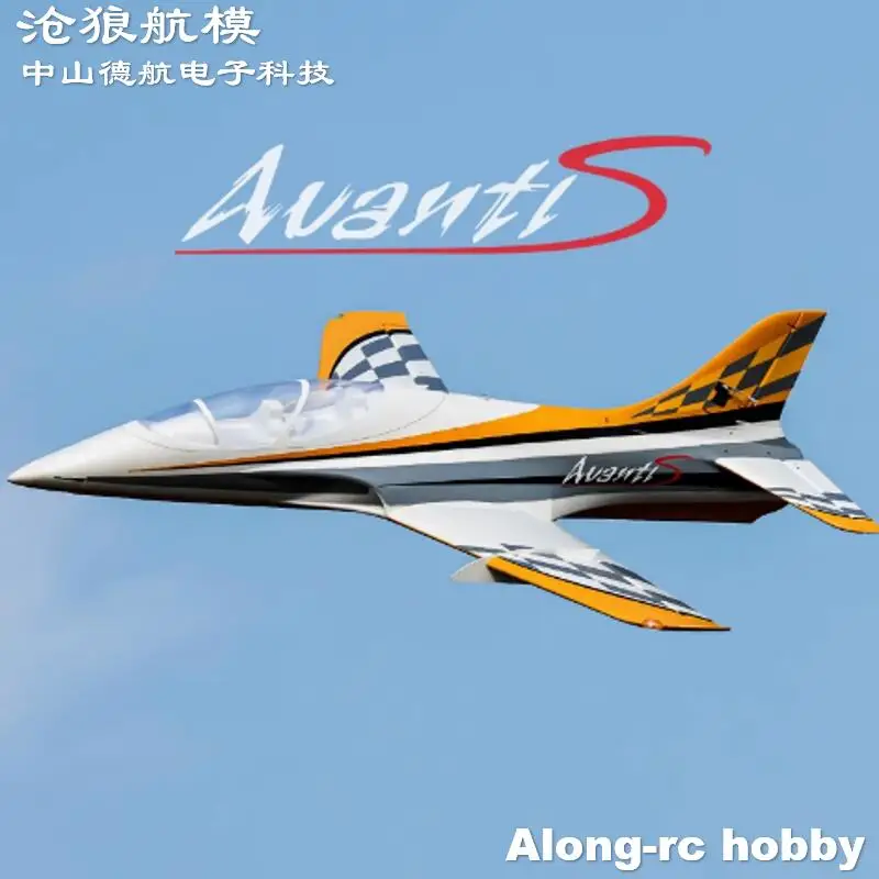 Model RC Freewing EPO RC Plane Avanti S V2 80 mm EDF Jet lietadlo 80 INRUNNER EDF PLÁNA 6S PNP alebo Kit+S sťahovateľné podvozok