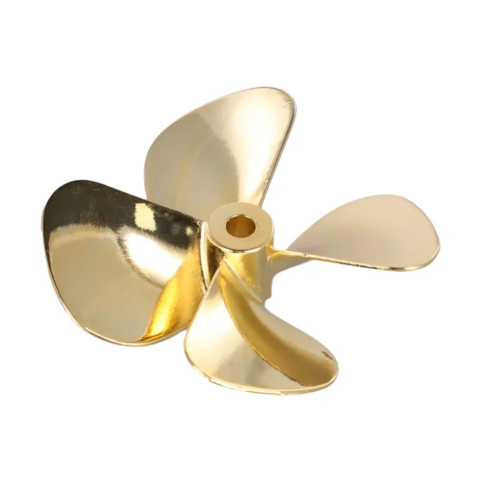 Model RC Model kovový vrtuľ 4 mm 4 mm hriadeľ pravá ľavá ruka 55 mm 60 mm pre rybárske návnady na rybársku návnadu RC Rym