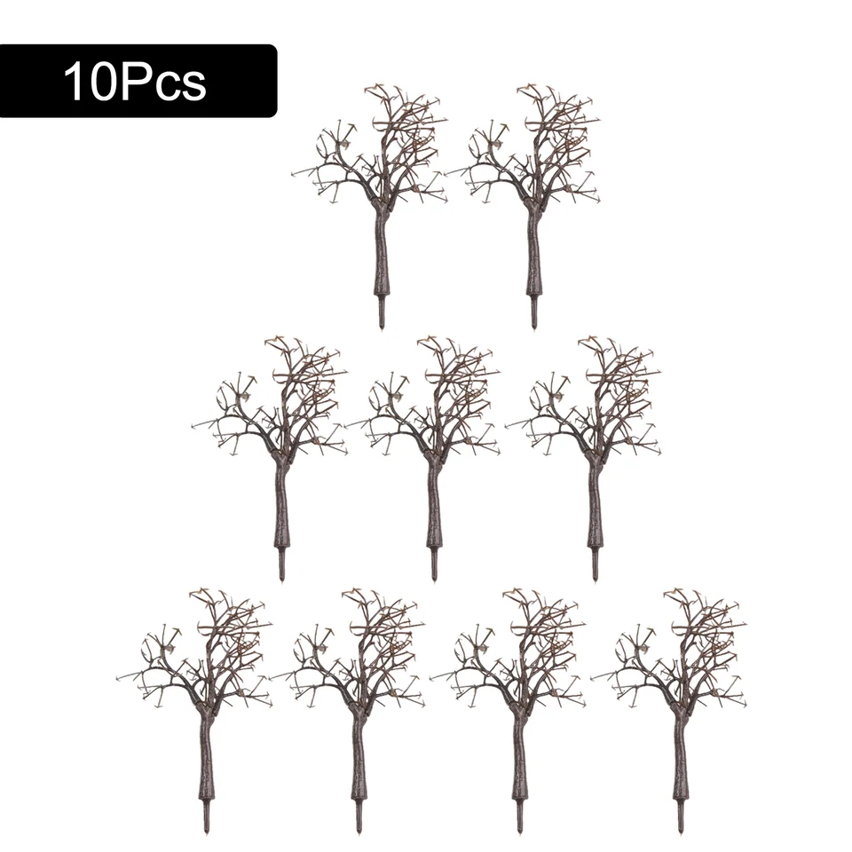 Model s kmeňom holého stromu pre modelu pre modelovú dráhu a budovanie 12 cm 1:75 Presná mierka DIY Photography Prop