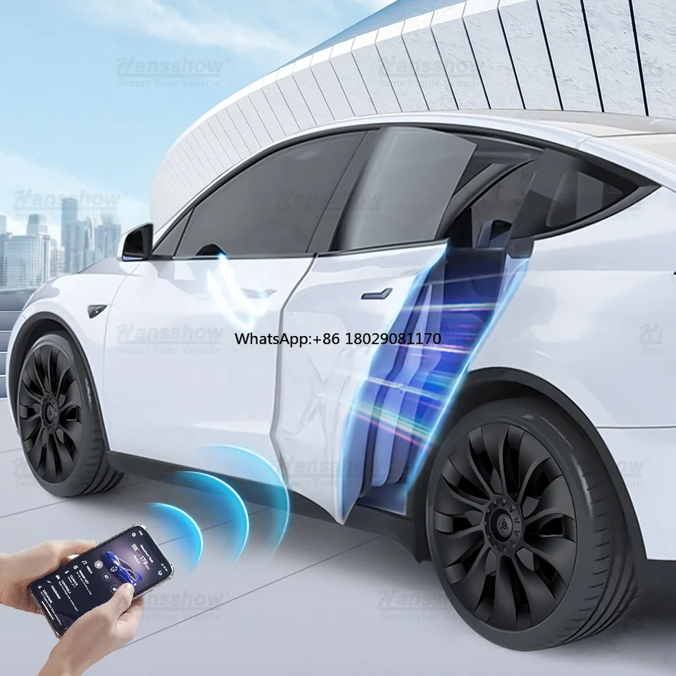 Model y Automatické dvere doprava vľavo automatické prezentácie dverí pre Tesla model 3 y elektrické mäkké zatvorené dvere automobilov