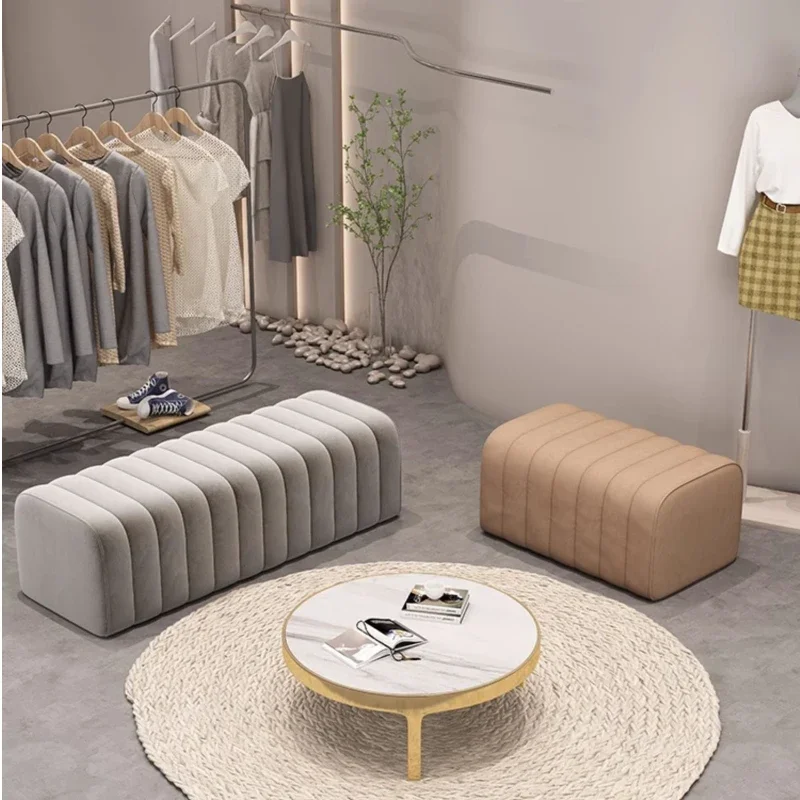 Moderná lavica obuvi vchod do nízkej stoličky Hotel Ress Feets Sofa Stolička Spál