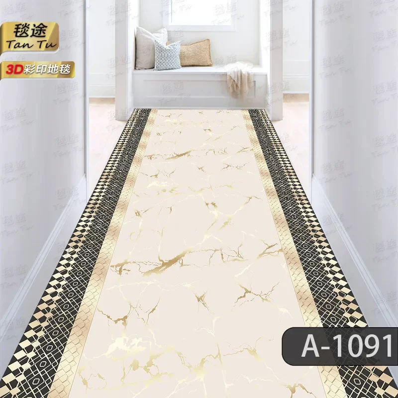 Moderná luxusná chodba dlhé koberce schody schody hotel podlahové podlahy geometrický koberec pre obývaciu izbu Koridor Koridor mat tapis alfombra