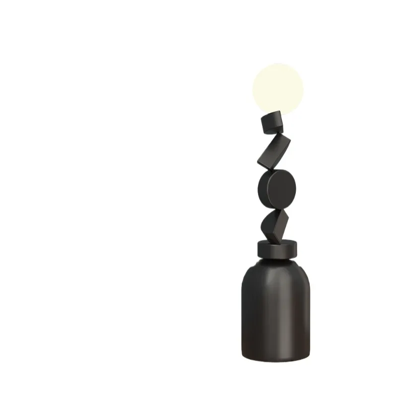 Moderná umelecká lampa obývacia izba Okolité svetlo dizajn pokročilé lampa spálne