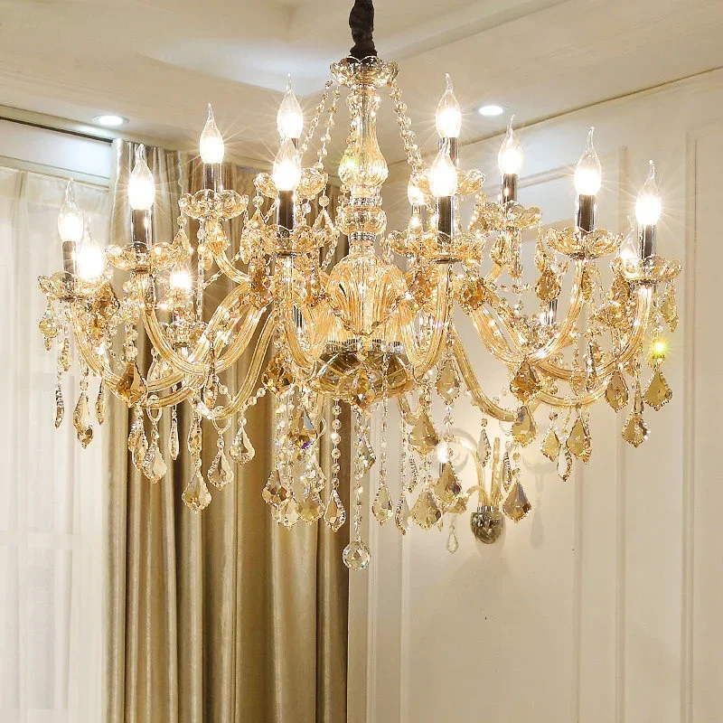 Moderné krištáľové lustre domáce osvetlenie Lesty Lesty