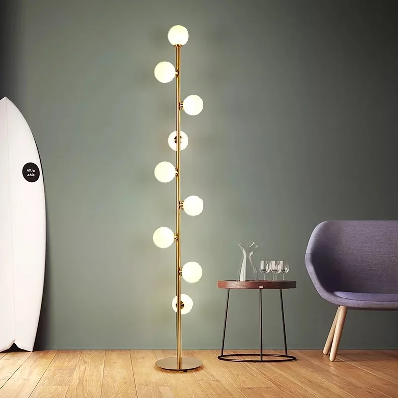 Moderné LED stožiarske lampy Obývacia izba stojaté svetlá nočné osvetlenie Domov Deco osvetlenie svietidlá