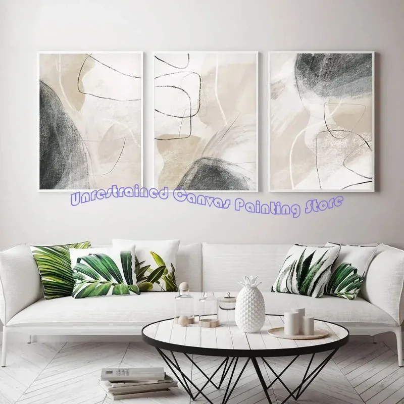 Moderné minimalistické estetické nástenné umenie Bohemian HD plátno olejomaľby Plagáty a výtlačky domácej spálne Obývacia izba zdobenie