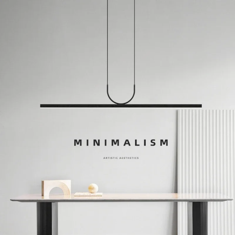 Moderné minimalistické LED stropné lustre pre jedáleňový stôl Kuchynský ostrov Jednoduché prívesky Lampy Domáce dekorácie osvetlenie svietidla