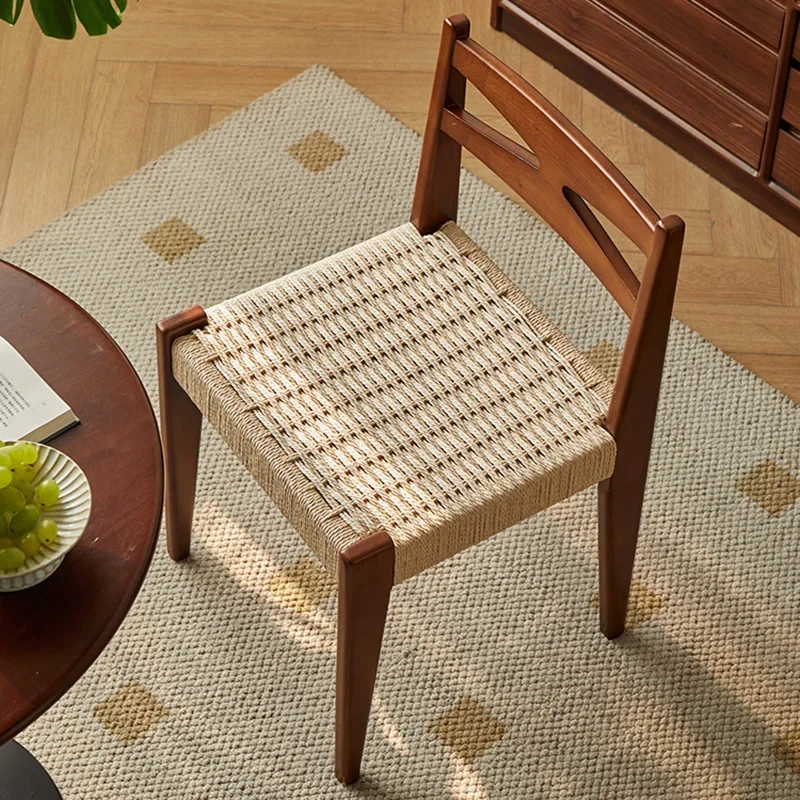 Moderné prízvuk jedálenské stoličky kuchyňa relax jednoduchý dizajn jedálenské stoličky spálňa japonský domáci nábytok Sillas de comedor lldc