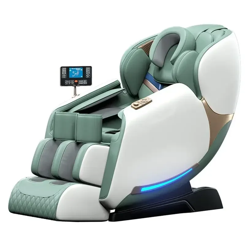 Moderný 4D luxusný elektrický elektrický 3D nula Gravity Chaise de Massage Tlak vzduchu celé telo shiatsu kreslo inteligentné masážne kreslo