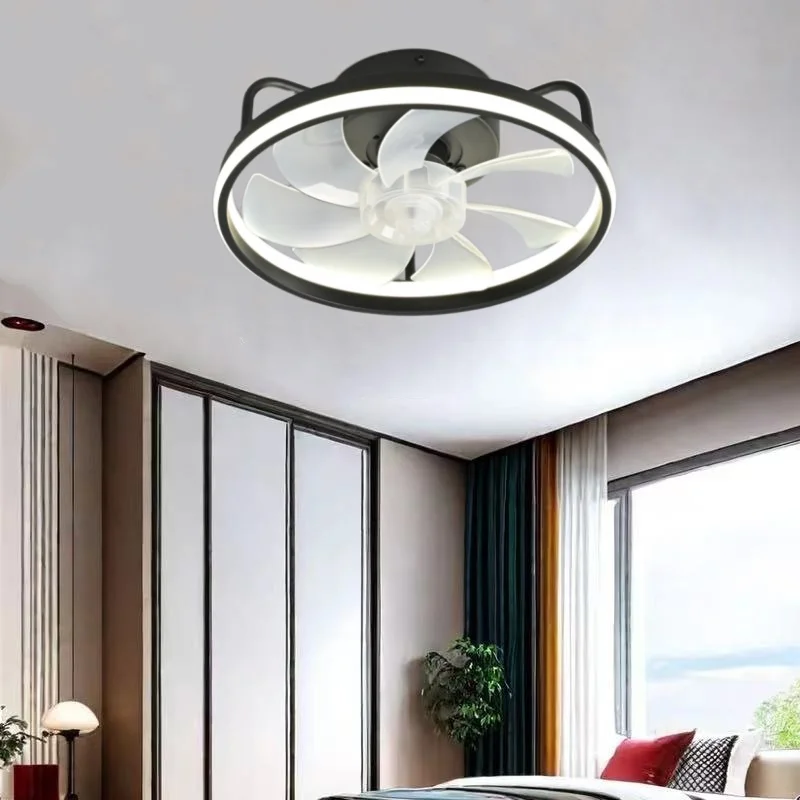 Moderný LED stropný ventilátor Light DC Motor