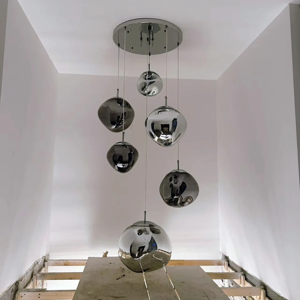 Moderný lesk LED prívesok lampa pre domácu obývaciu izbu prívesok Lights Lighting Bar Cafe reštaurácia jedále