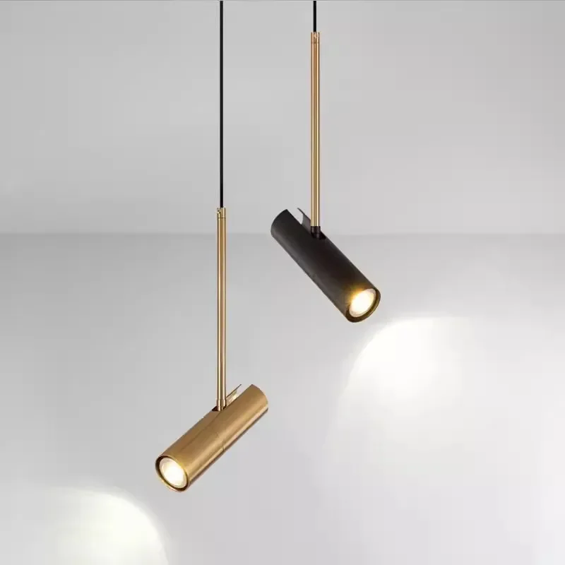 Moderný nočný lustrový barový pult jedáleň Personalizovaná a kreatívna minimalistická rotujúca reflektor