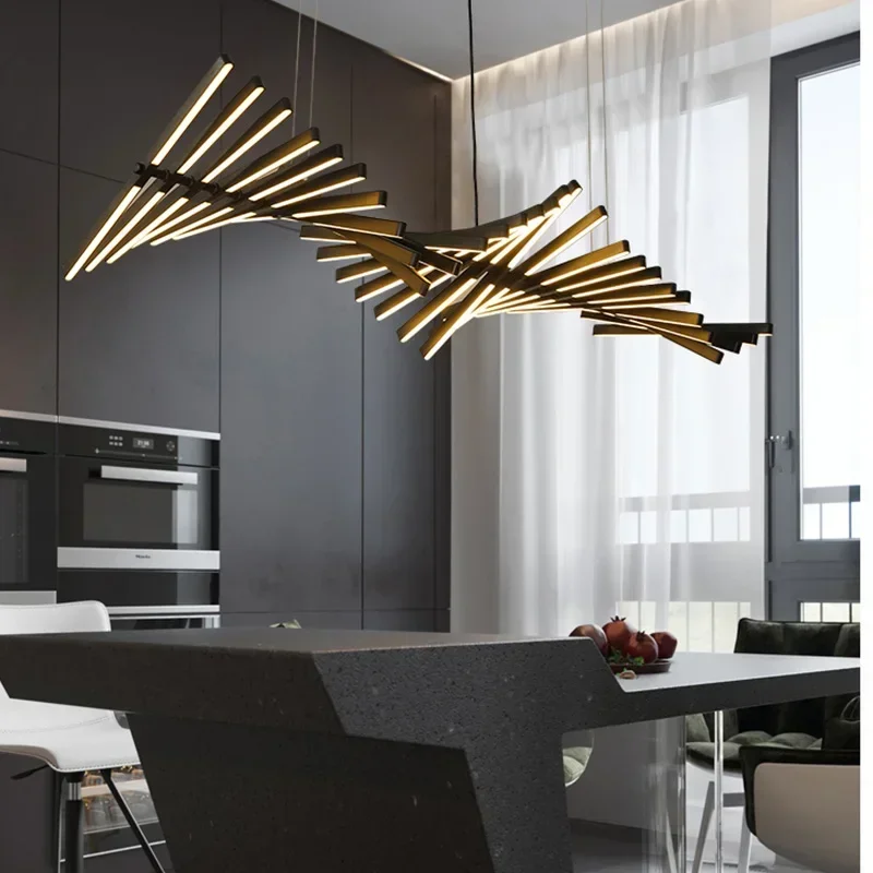 Moderný stropný luster osvetlenie LED kuchynské ostrovy ostrovy osvetlenie Parlošské svietidlá Nordická jedáleň