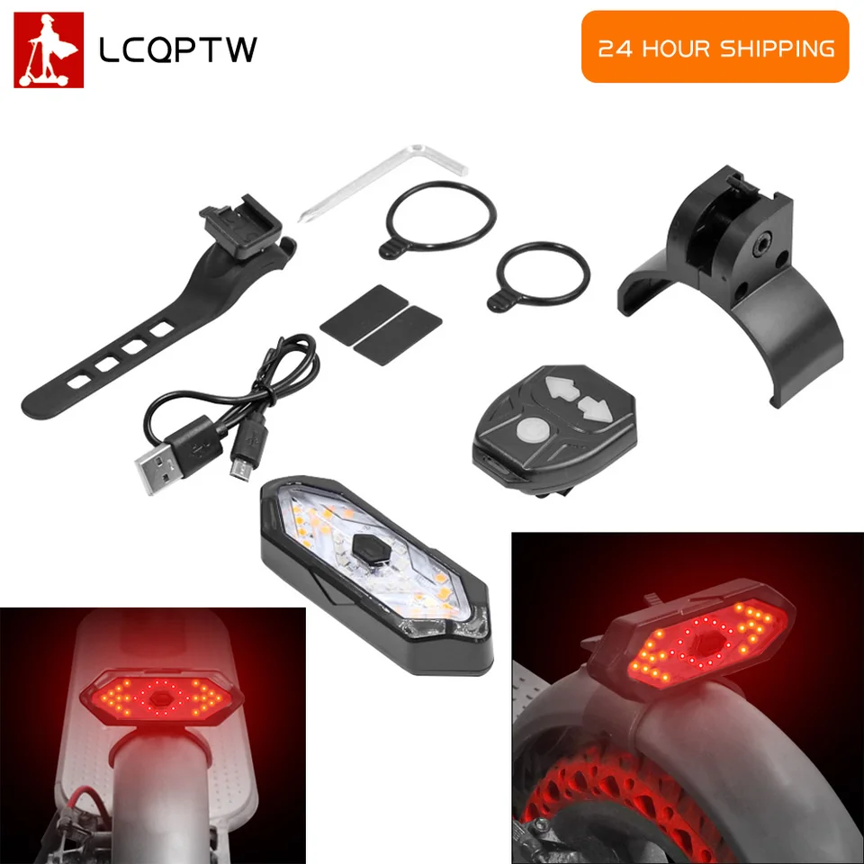 Modifikovaná zákruta signálu pre Xiaomi M365 1S Pro Pro2 pre MI3 Electric Scooter Light USB nabíjateľné inteligentné bezdrôtové doplnky