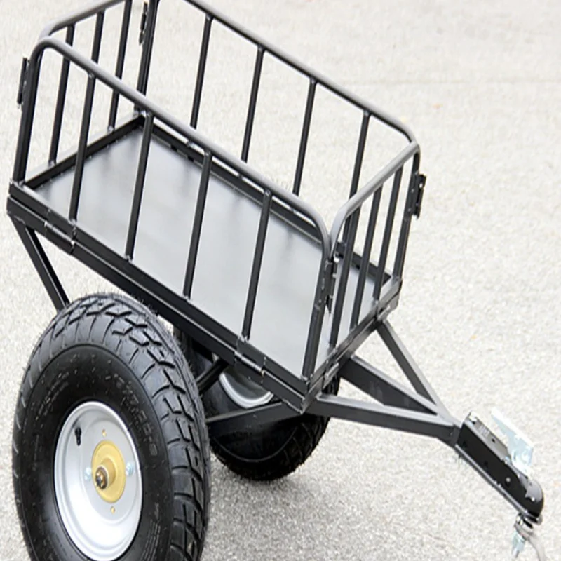 Modifikovaný veľký/malý Bull Trailer Trailer Homemade Quad Motorcycle Trailer Load Box Cargo Bucket