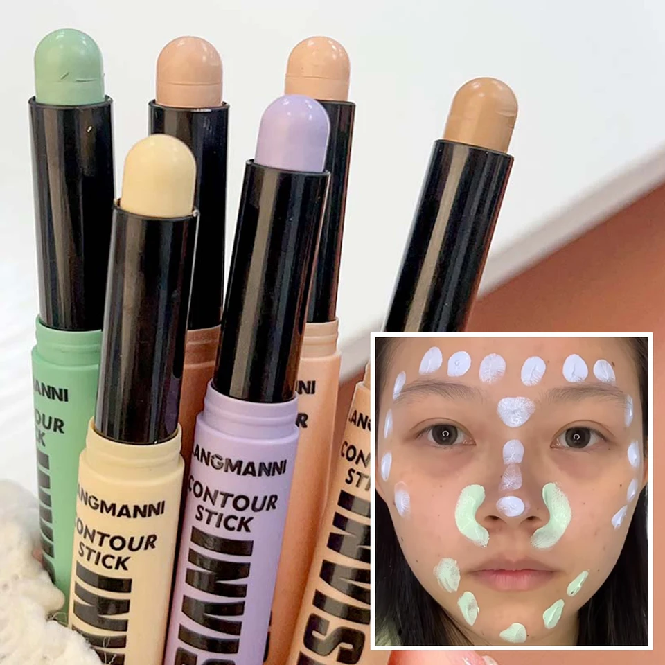 Modify tón pokožky Nadácia korektora Nadácia Stick Trvalá kryt akné škvrny tmavé kruhy Nepremokavé zvlhčovacie krémové krémové krémové makeup