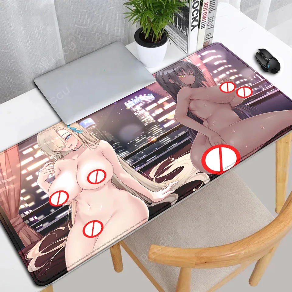 Modrý archív hentai anime sexy dievča myš na myš