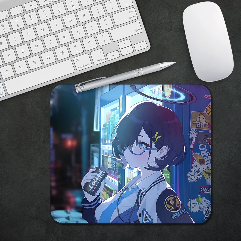 Modrý archívny herný myš Pad XS Malé myš na počítači pre počítač Desktop Deskorácie Office Mouse Mouse Deskmat Deskmat Deskmat