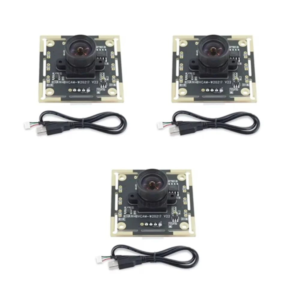 Modul fotoaparátu 3ksov 100 stupňov OV9732 2M kábel 1280x720 30fps, pre DIY Autodarts.io, USB Drive Free