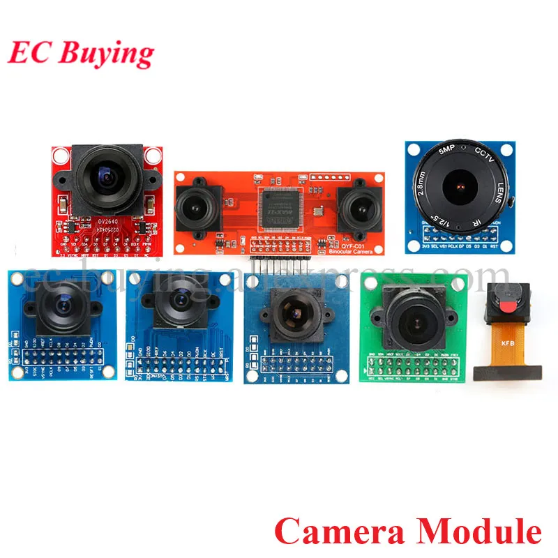 Modul fotoaparátu OV7670 OV5642 OV7670 s FIFO OV7725 Kit Binokulárna kamera STM32 Ovládač pre Arduino OV2640