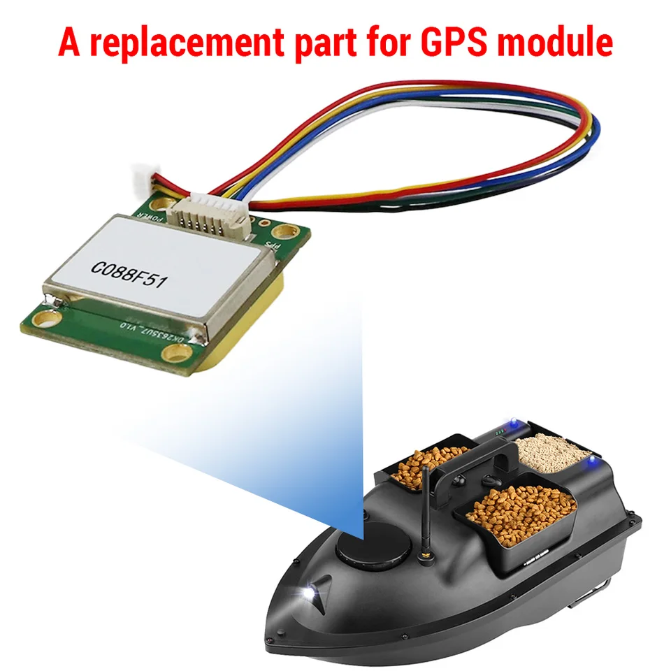 Modul GPS návnady pre GPS pre rybolov GPS R18 CTV18 V18 C118 Náhradné príslušenstvo Časti vonkajšie rybárske náradie