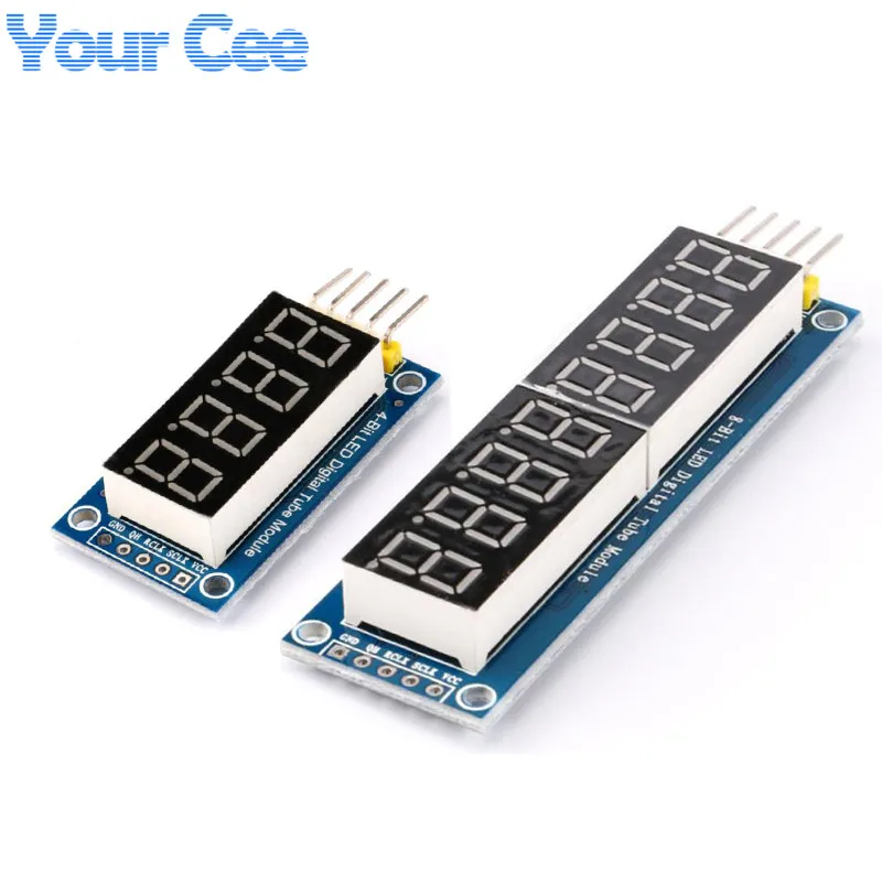 Modul LED displeja 7 segmentu 4-bitové 8-bitové 8-bitové 0,36 palcové anódové digitálne trubice Serial 595 Doska ovládača pre Arduino 3,3-5V