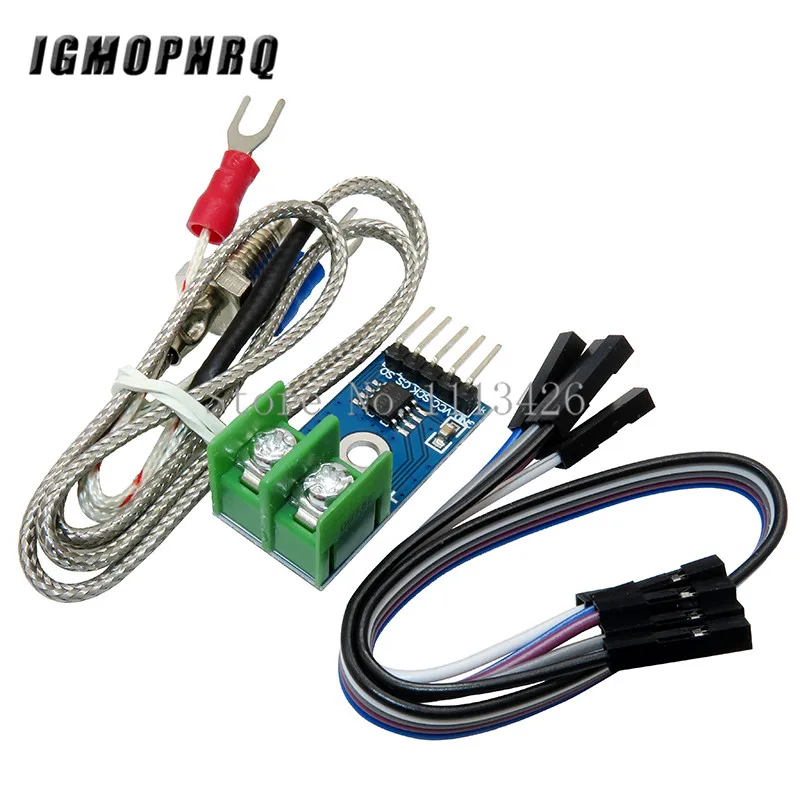 MODUL MAX6675 + K typu termočlánok termočlánku Teplotný stupňový modul pre Arduino
