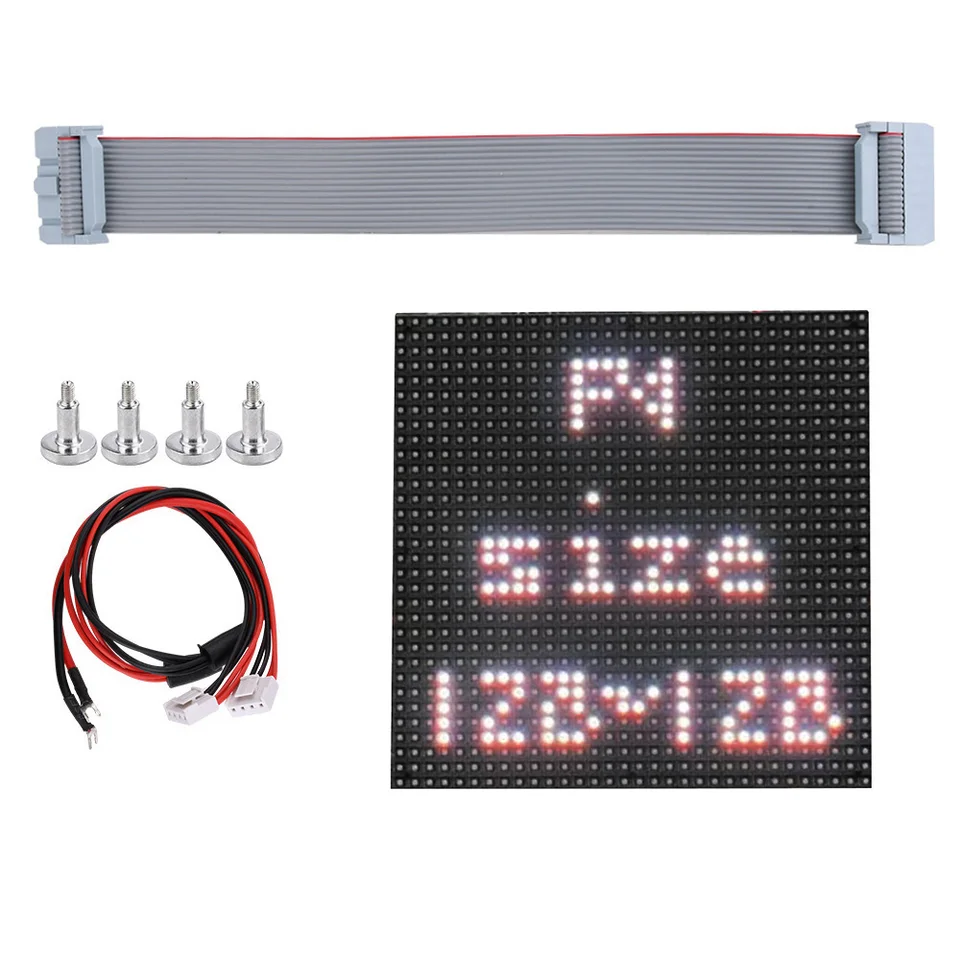 Modul panela P4 LED obrazovky 128*128 mm 32x32 Pixely Vysoko definitívne vnútorná reklamná obrazovka LED obrazovky s plnou farbou zobrazenia