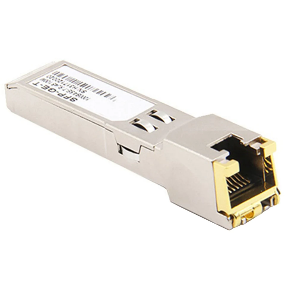 Modul SFP RJ45 prepínač GBIC 10/100/1000 Connector SFP Copper RJ45 SFP Modul Gigabit Ethernet Port 1pcs