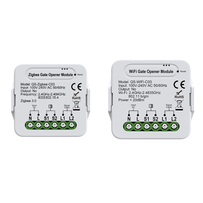 Modul TUYA SMART Curtain Switch Modul Pripojte Roller Roller Shutter Electric Motor pre Alexa Google Home
