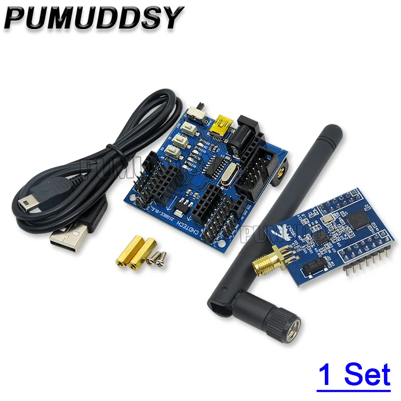 Modul Zigbee CC2530 UART Wireless Core Board + Vývojová doska uzla snímača CC2530F256 Sériový port Wireless 2.4 GHz