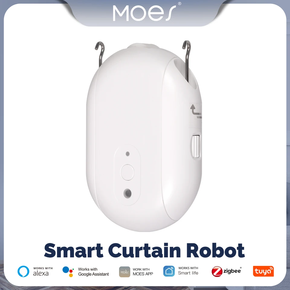 MOES TUYA ZIGBEE SMART ELECTRICKÉ ZÁVERY ČASOVÝ ČASOVÝ ČASOVÝ OPRAZ AUTO OPRAVNÉ OPRAVNÉ SLEDNÉ SENZOR APP APP PODPORA ALEXA GoogleHOME