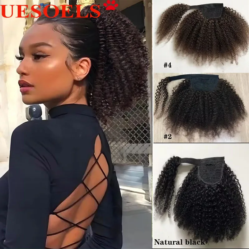Mogolian Afro Kinky Curly Replace cond conport predĺženie ľudských vlasov 8 